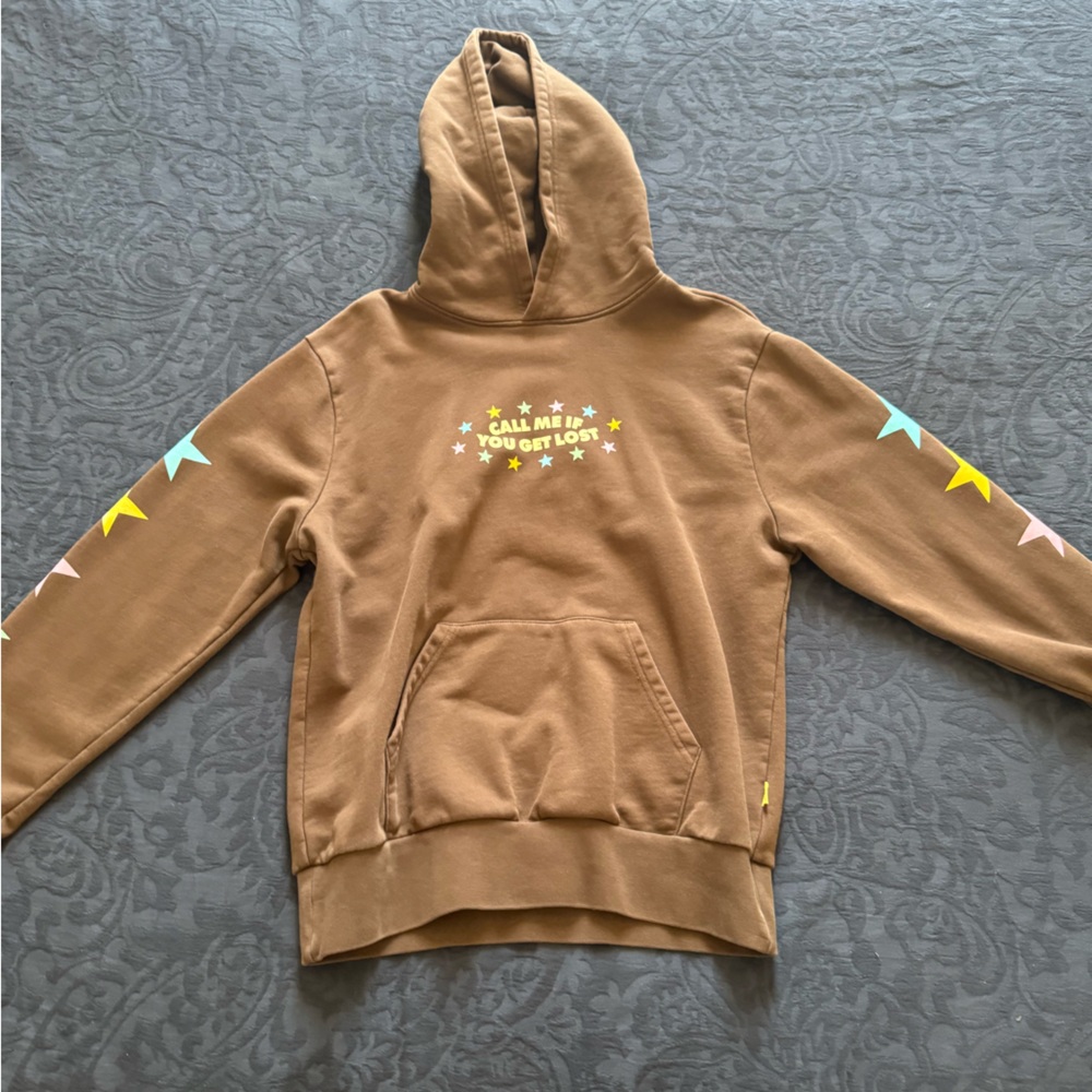 Tyler the Creator x Golf Hoodie Brown Call Me If You Get Lost Condition: 9/10